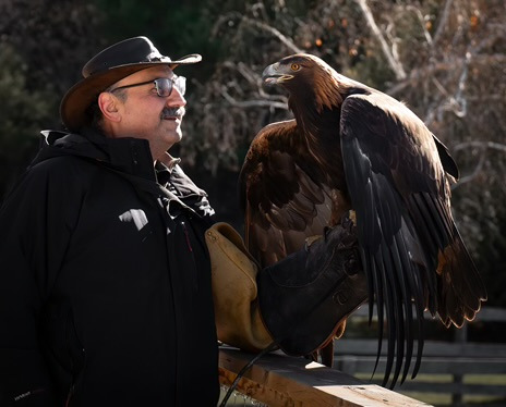 dan frankian with golden eagle